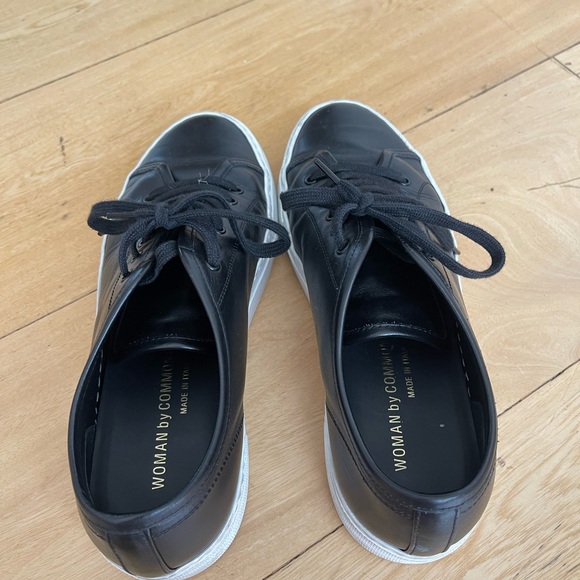 Common Projects Black and White tournament low top sneakers - Picture 3 of 8